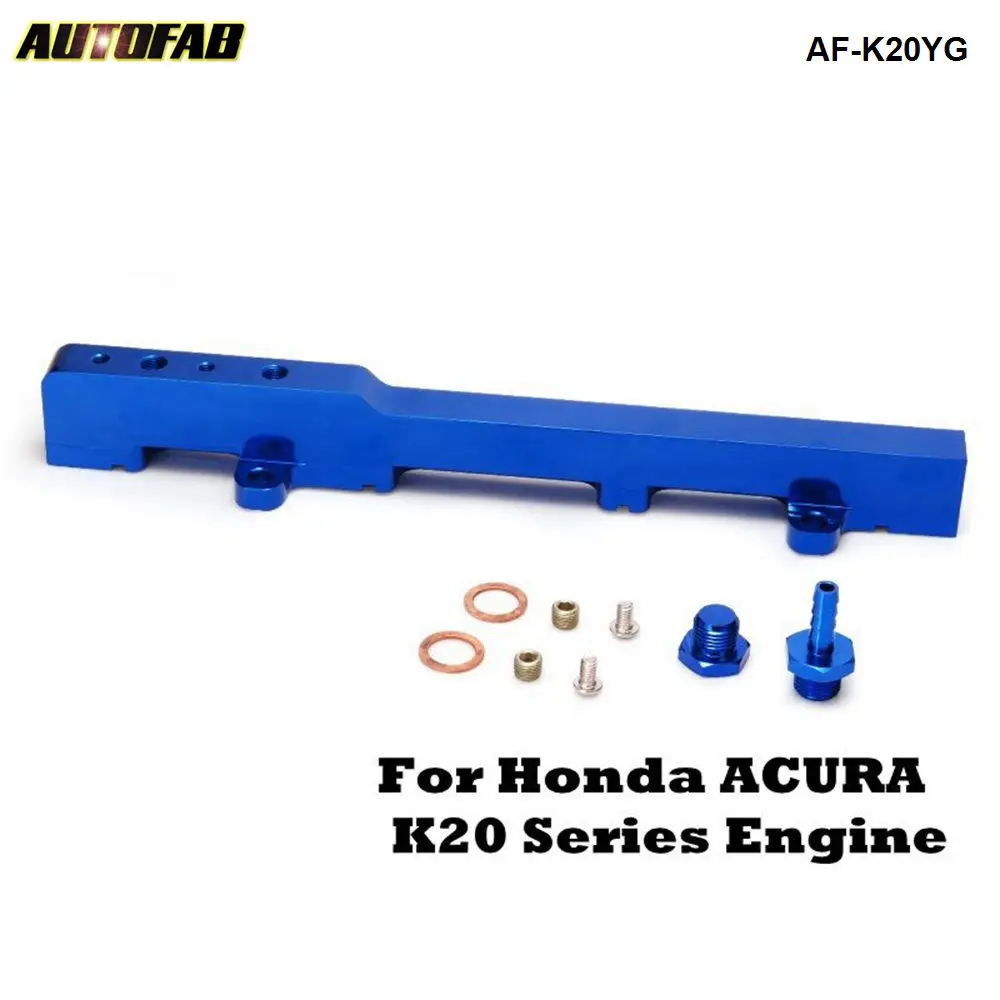 Для Honda Acura Racing Sport K-Series K20 DC5 EP3 заготовка алюминиевая Высокая Топливная рейка в