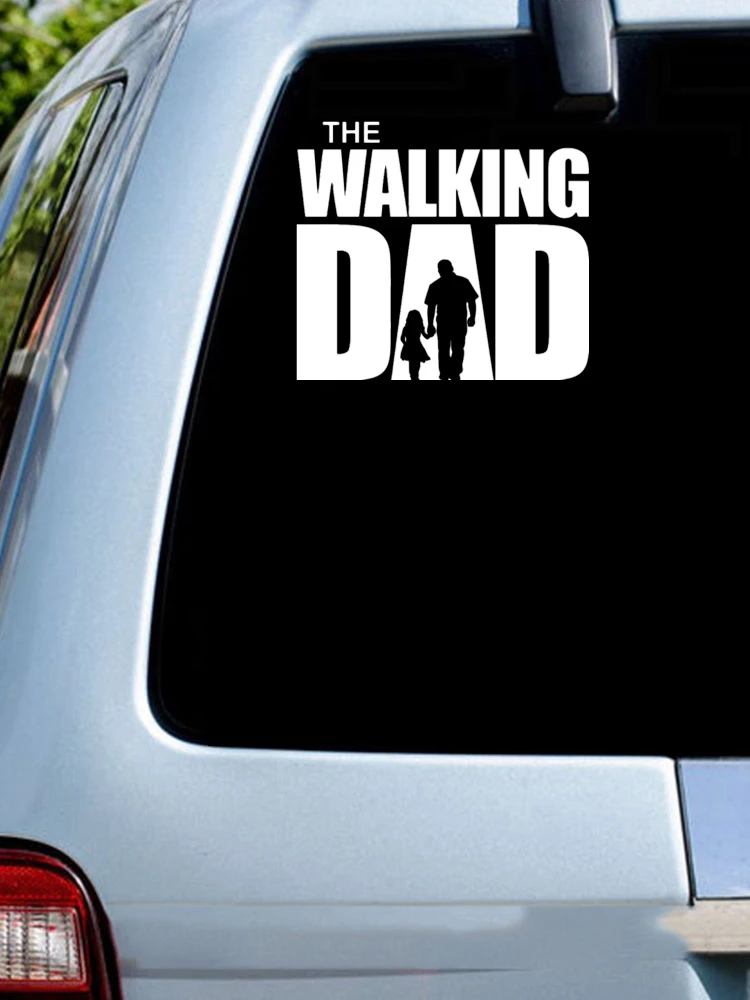 CK20849# наклейки на авто The Walking Dad водонепроницаемые машину наклейка для
