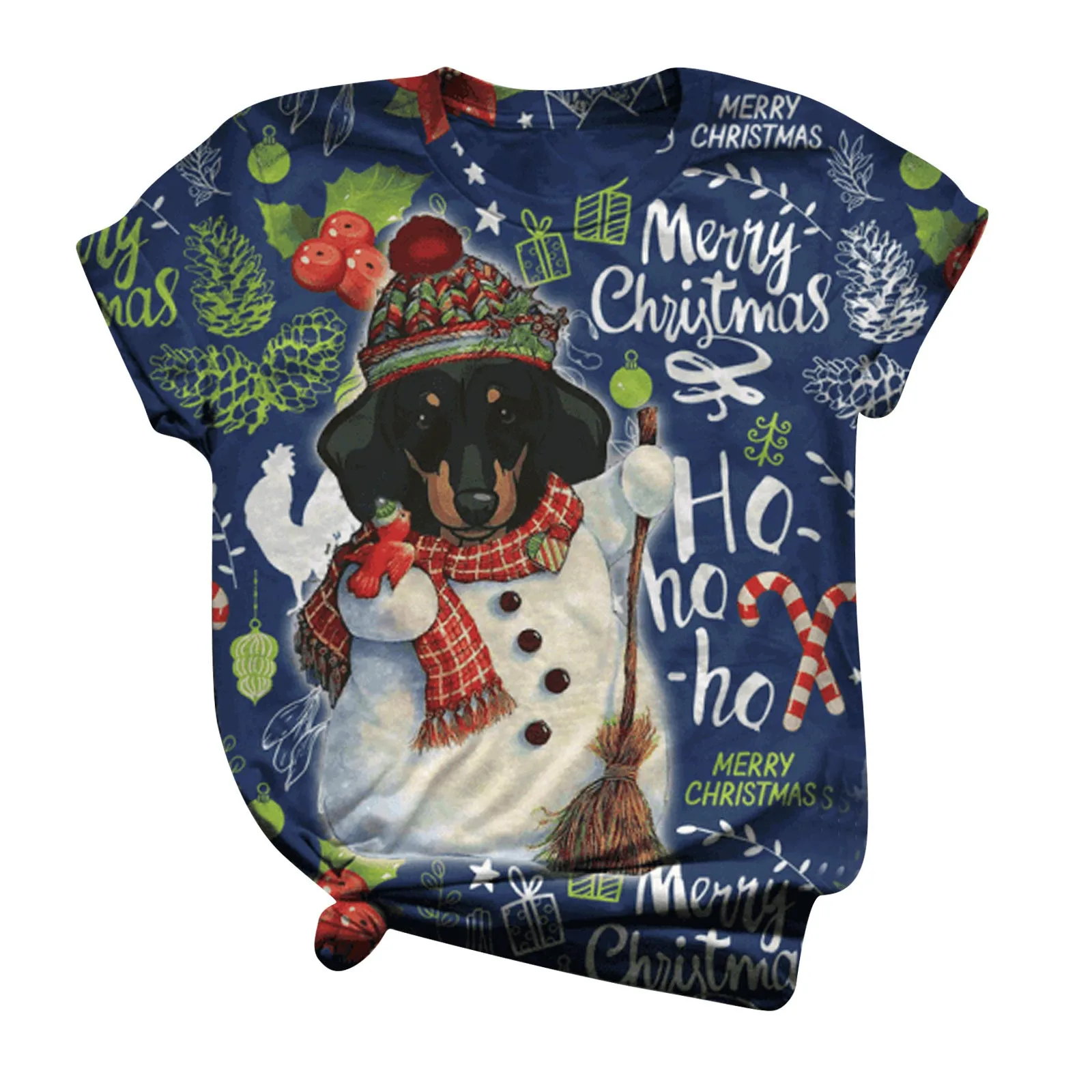 

Plus Size women T Shirt Merry Christmas Santa 3d Print Tee Shirt Style Short Sleeve O-Neck Casual Tops Custom Blouse Tops