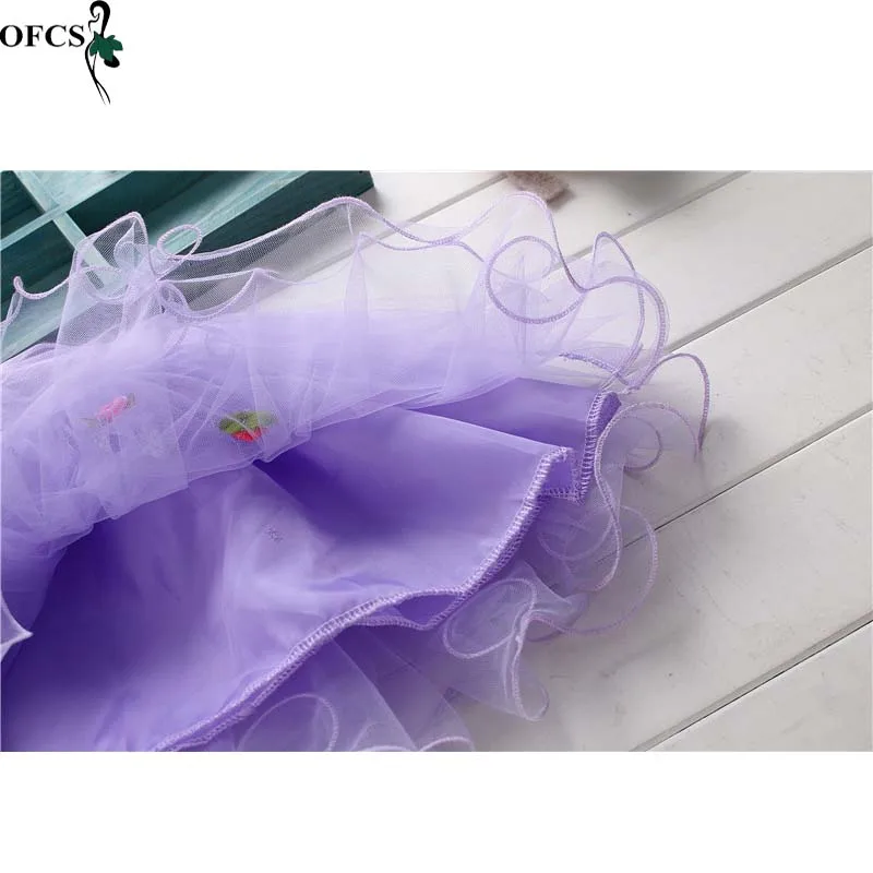 Детская танцевальная юбка для девочек фатиновая малышей детская принцессы