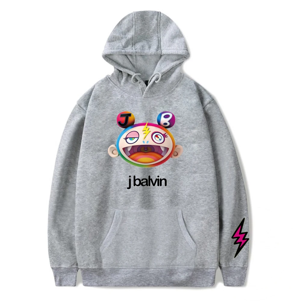 

J Balvin Hoodie Unisex Pullover Women Men's Tracksuits Harajuku Streetwear 2020 Colores Trendy Style Fashion Clothes Plus Size