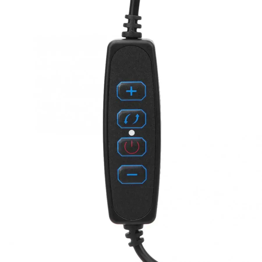 20 см светодиодный затемнения кольцевой вспышкой Камера лампа со штативом для