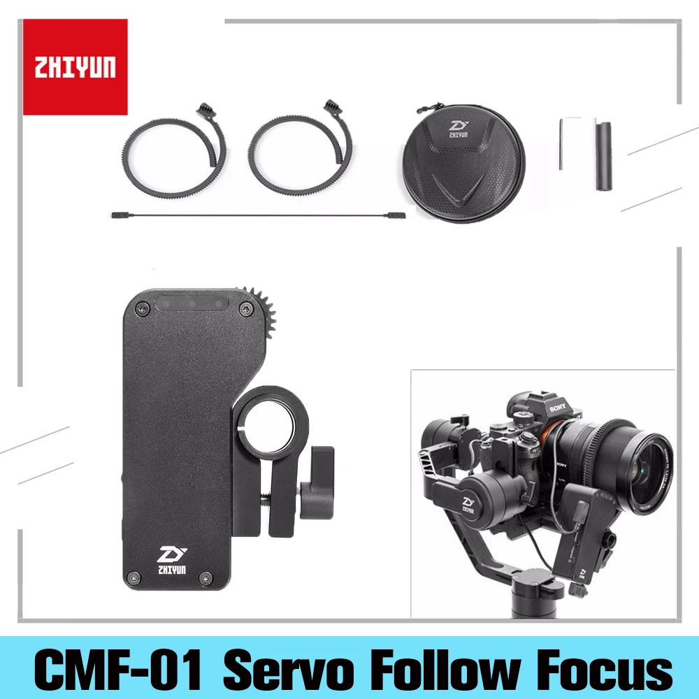 Zhiyun Crane 2 аксессуары Servo Follow Focus для цифровых зеркальных камер Canon Nikon Sony Panasonic с