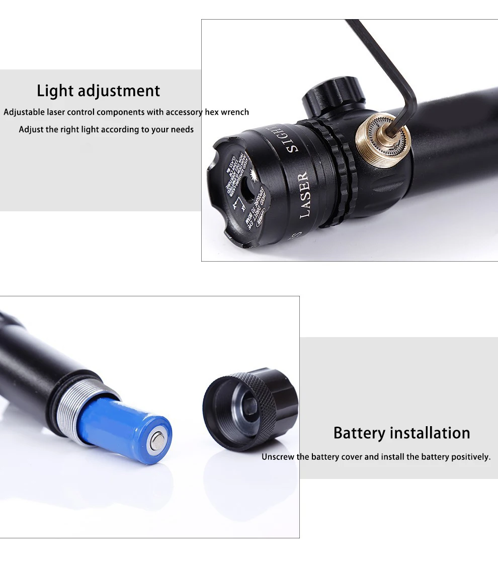 

Tactical Outdoor Red-Green Laser Sight Sight, Adjustable Switch Rifle Sight with Rail and Barrel Mounting Kit