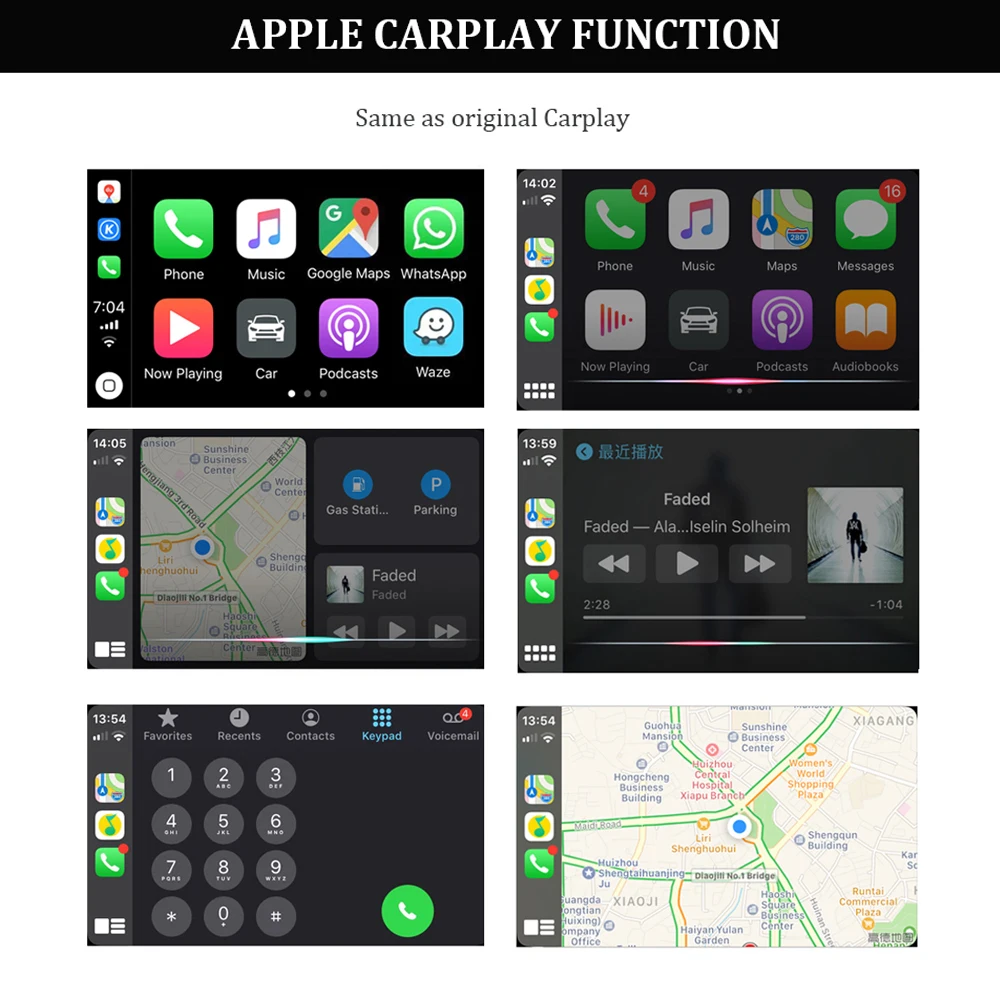 Carlinkit Apple CarPlay /Android автомобильный ключ Carplay для экрана системы Android смарт-Ссылка с