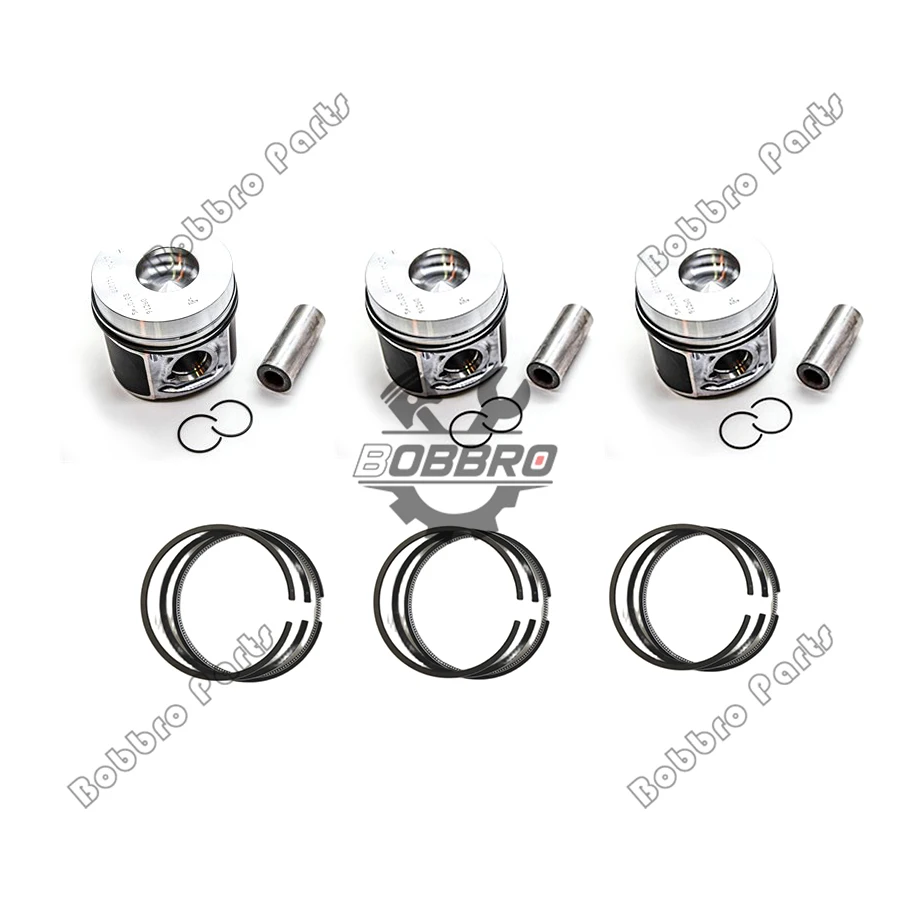 

F3L1011 F3L1011E F3L1011F F3M1011 Piston 4174711 With Ring Set 4174717 For Deutz 3 Cylinder Engine Repair Parts