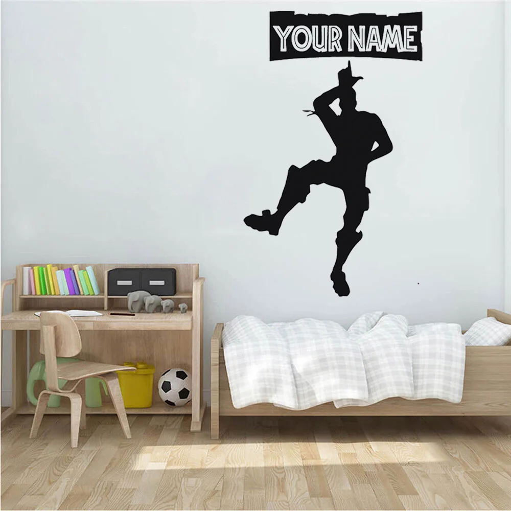 Настенная Наклейка с именем на заказ для детской комнаты детская комната