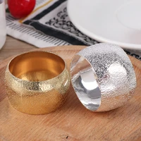 hotel model kamer gouden ring servet gesp servet ring westerse restaurant metal servet cirkel doek ring restaurant table supplie
