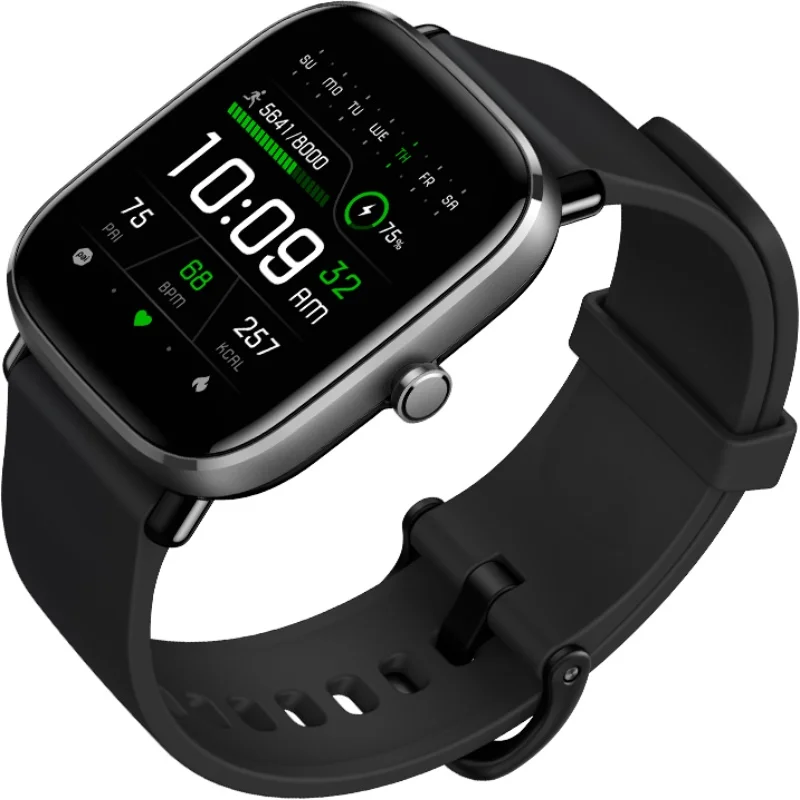 Умные мини-часы Amazfit GTS 2 GPS AMOLED дисплей 70 спортивных режимов мониторинг сна умные