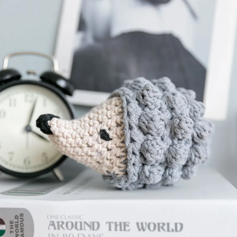 Ежик ручной работы детские мягкие плюшевые животные игрушка кукла милый спящий