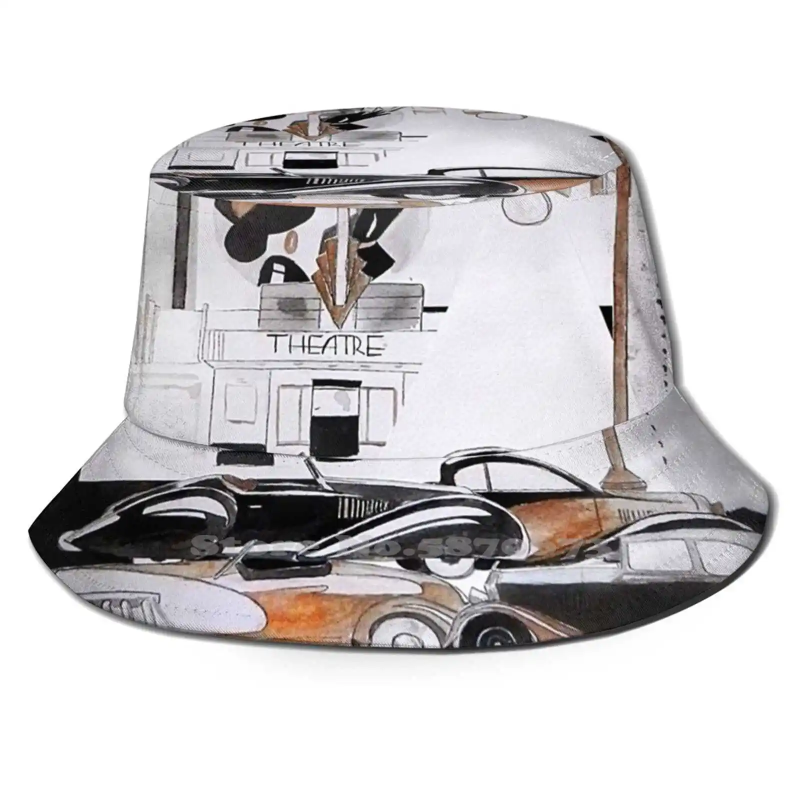 

A Little Party Never Killed Nobody Uv Foldable Bucket Hats Women Men Art 20s 30s Roaring Twenties Jazz Age The Great