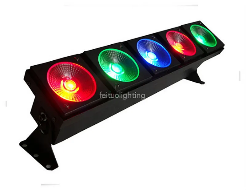 Светодиодный светильник 5x30 Вт трехцветный монолитный блок светодиодов RGB 30