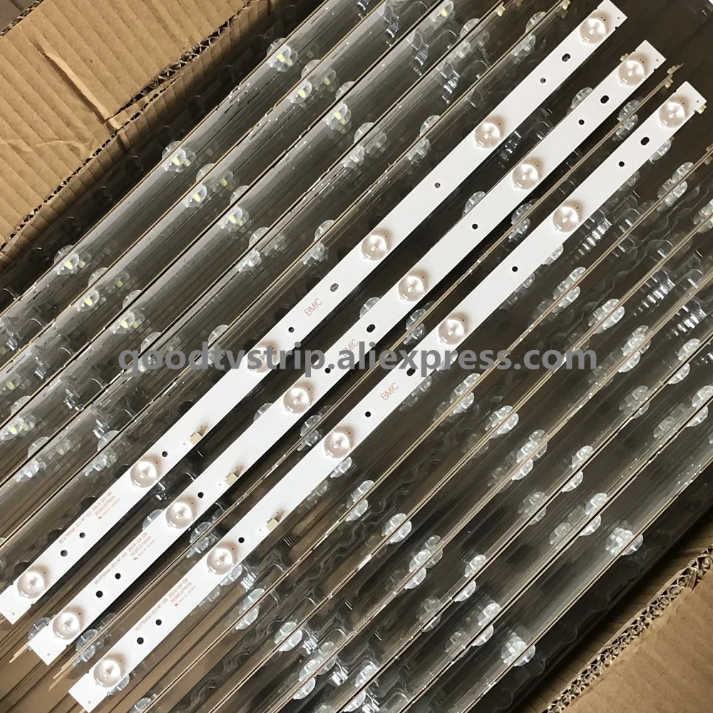 Светодиодный Подсветка полосы GC275D06 ZC14F 03 303GC275031 для 28PHF2056/T3 1 шт. = 6 светодиодный