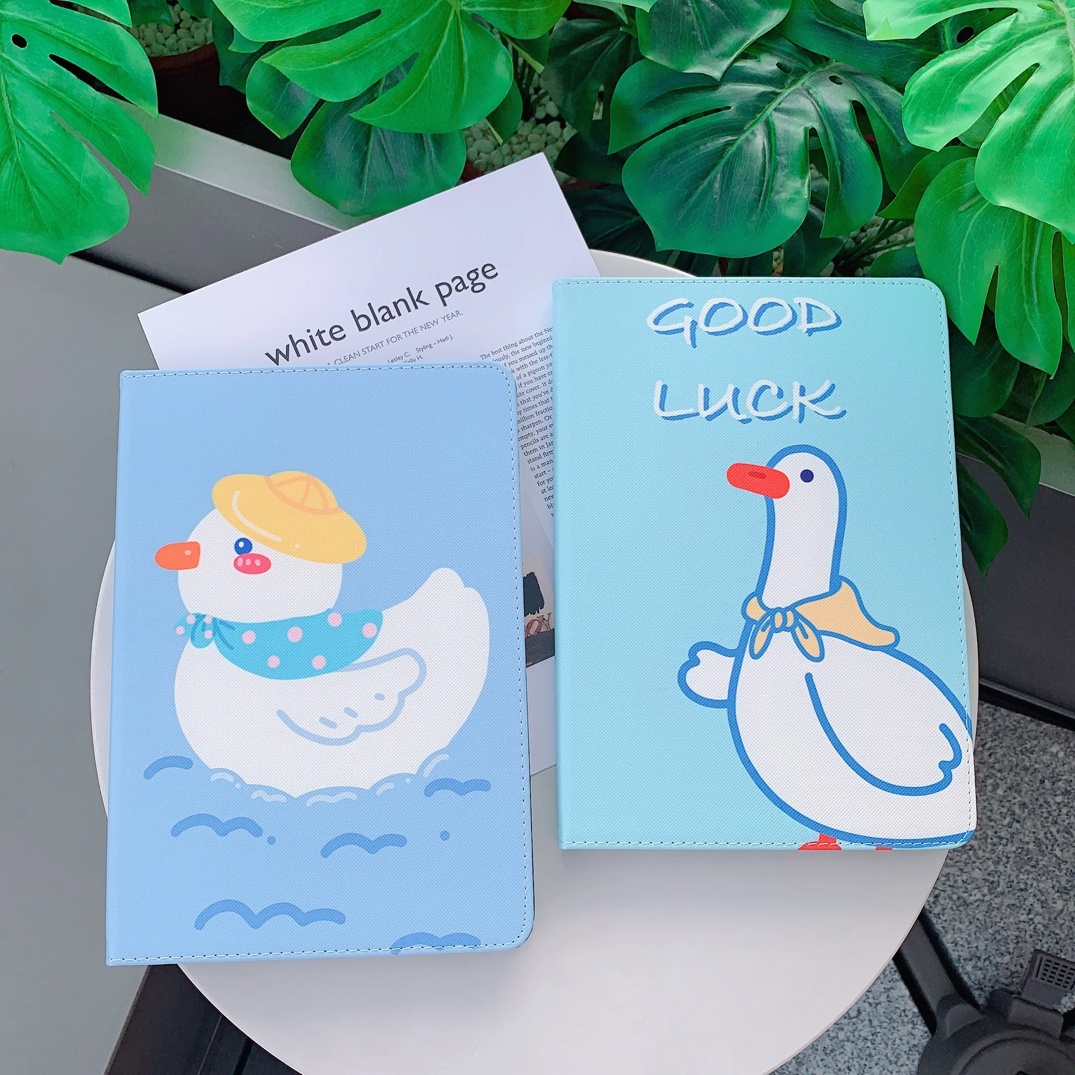 

Good Luck Effort Struggle Swimming Duck Soft Tablet Protective Case For iPad Air 1 2 3 Mini 4 5 Pro 2017 2018 2019 2020 Cover