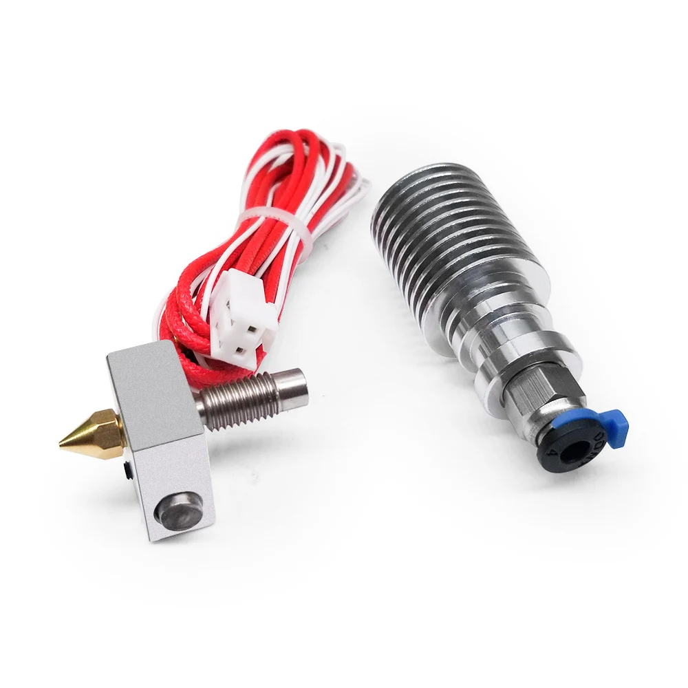 3d printer accessories 24v assembled extruder aluminum alloy hotend replacement parts set for creality 3d cr10 v2 printer free global shipping