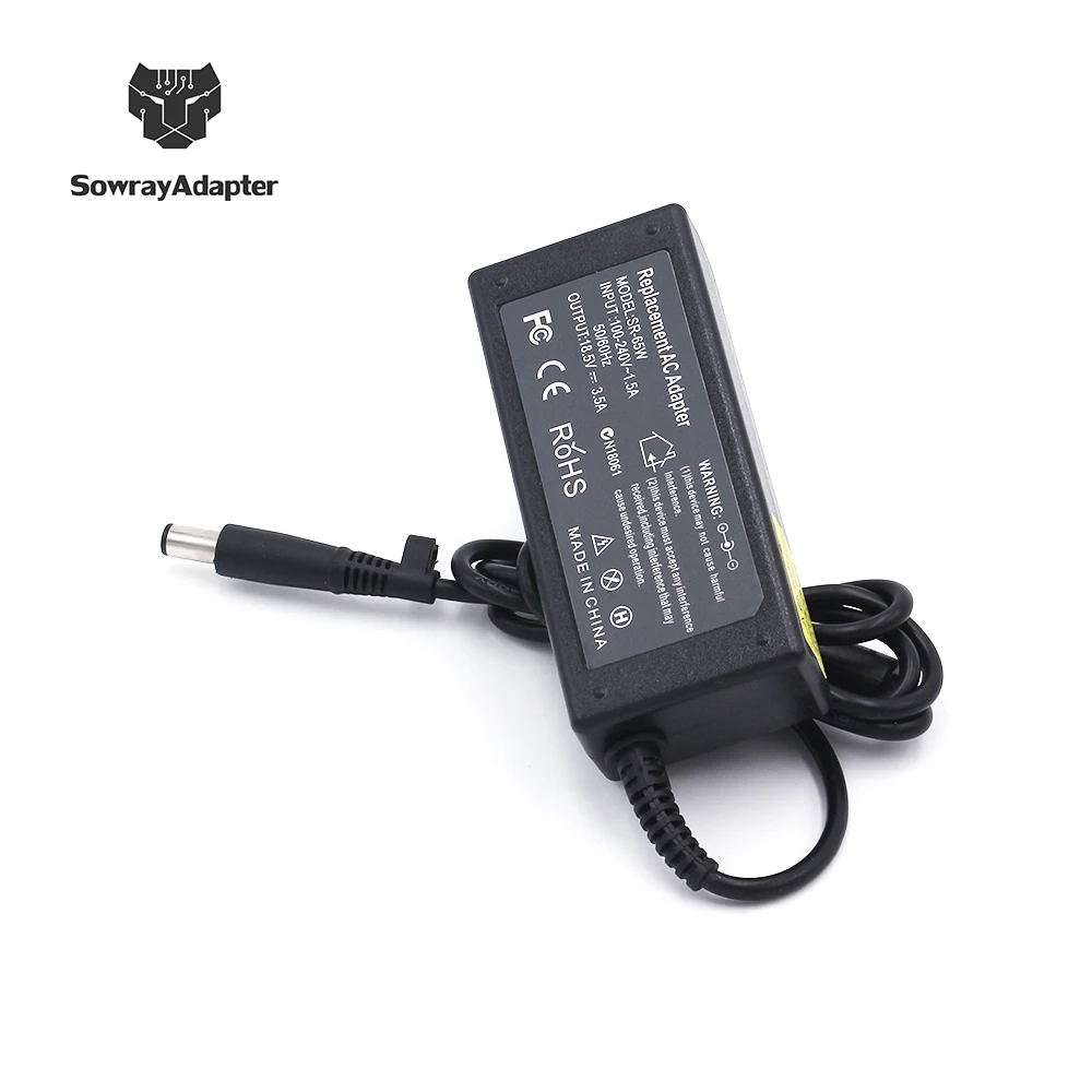Зарядное устройство для ноутбука HP Compaq pavilion G6 DV5 DV6 DV7 DV4 G50 G60 N193 CQ43 CQ32 CQ60 18 5 в 7 4*5 0 мм
