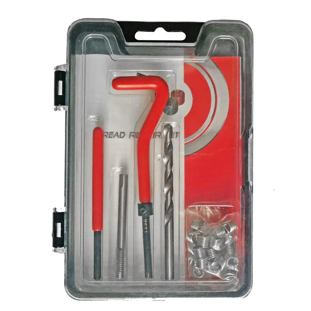 

Tire Repair Tools Metric Thread Repair Insert Kit for Car Restoring Twist Drill Bits Auto Parts Hand Tool Sets