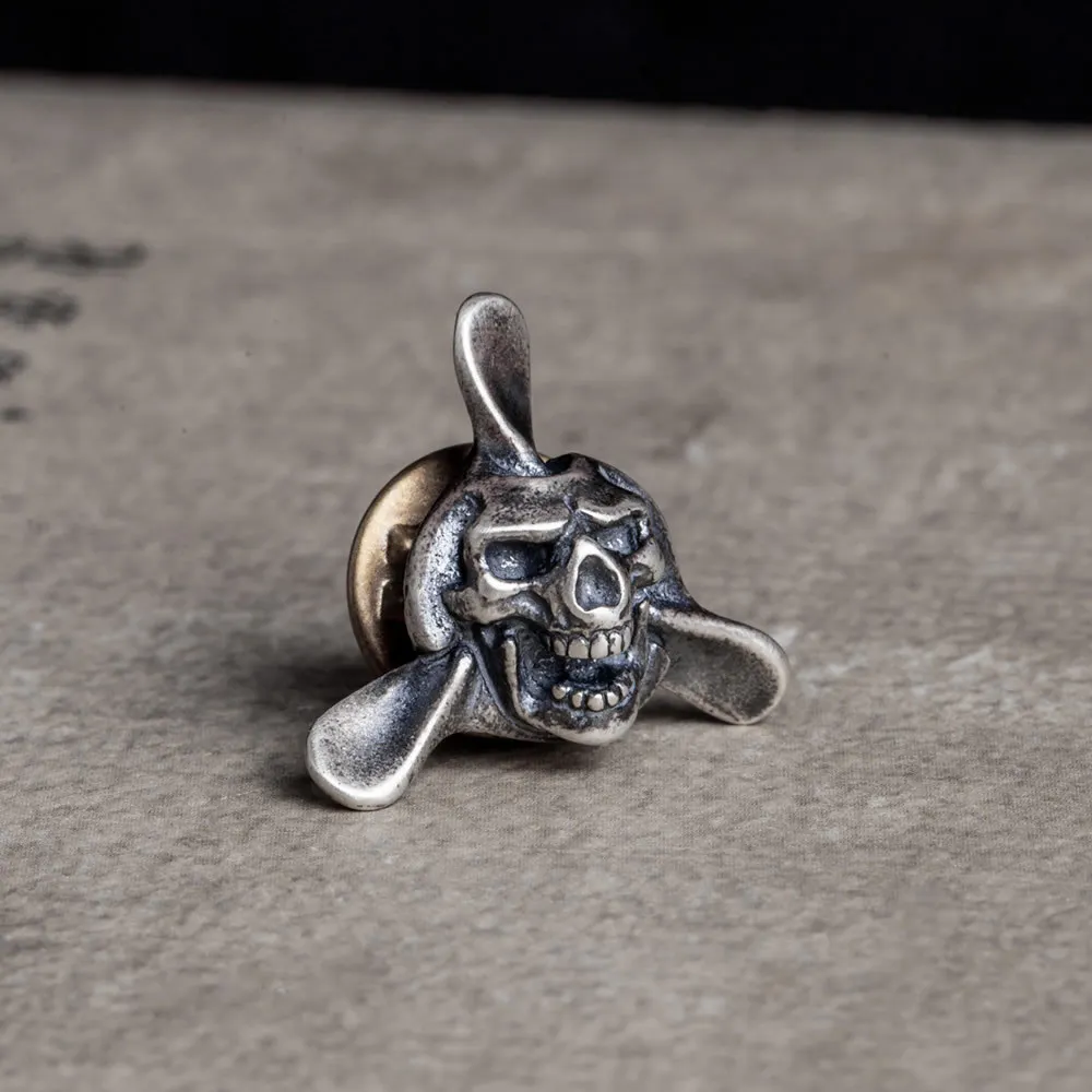 Женская/Мужская Винтажная брошь из серебра 925 пробы|Украшения для волос броши и