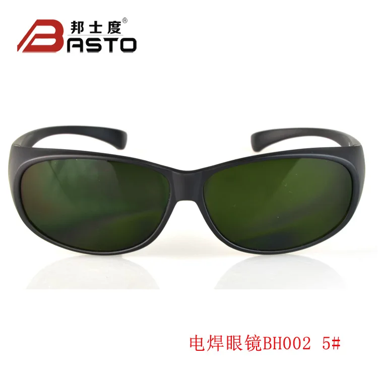 Welding Goggles Bh002 Wearable Myopia Glasses Gas Welding Glasses Dark Green Sheet Welding Glasses