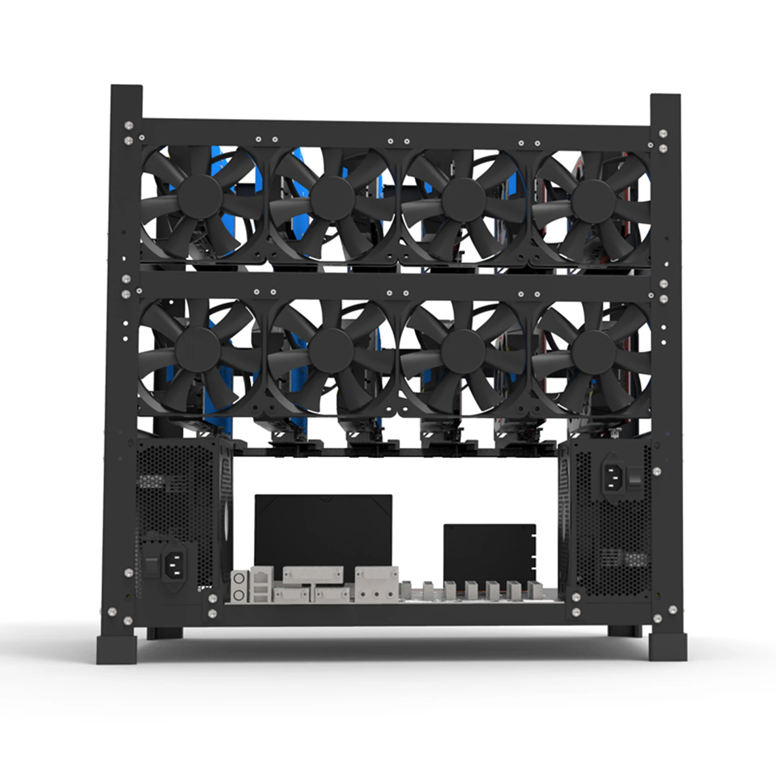 Открытой добычи Рог раме рассчитан на 12 GPU добыча чехол стойки Кронштейн
