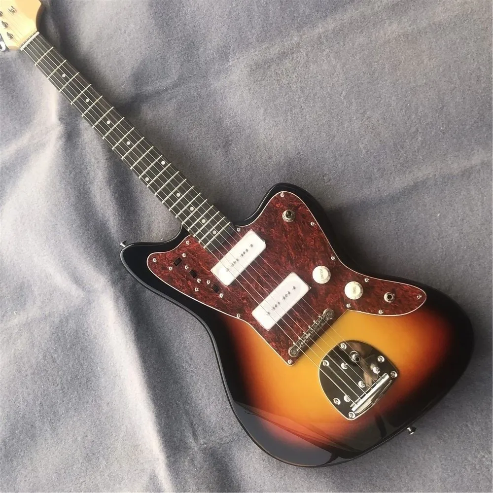 Kaiyun фабрика на заказ Высокое качество Jazzmaster гитары. Красивые Сансет Ягуар электрогитары. Добро пожаловать