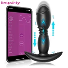 Анальные секс-игрушки, фаллоимитатор с Bluetooth, вибратор для мужчин, с дистанционным управлением через приложение, массажер простаты, Мастурбаторы, Эротическая большая Анальная пробка