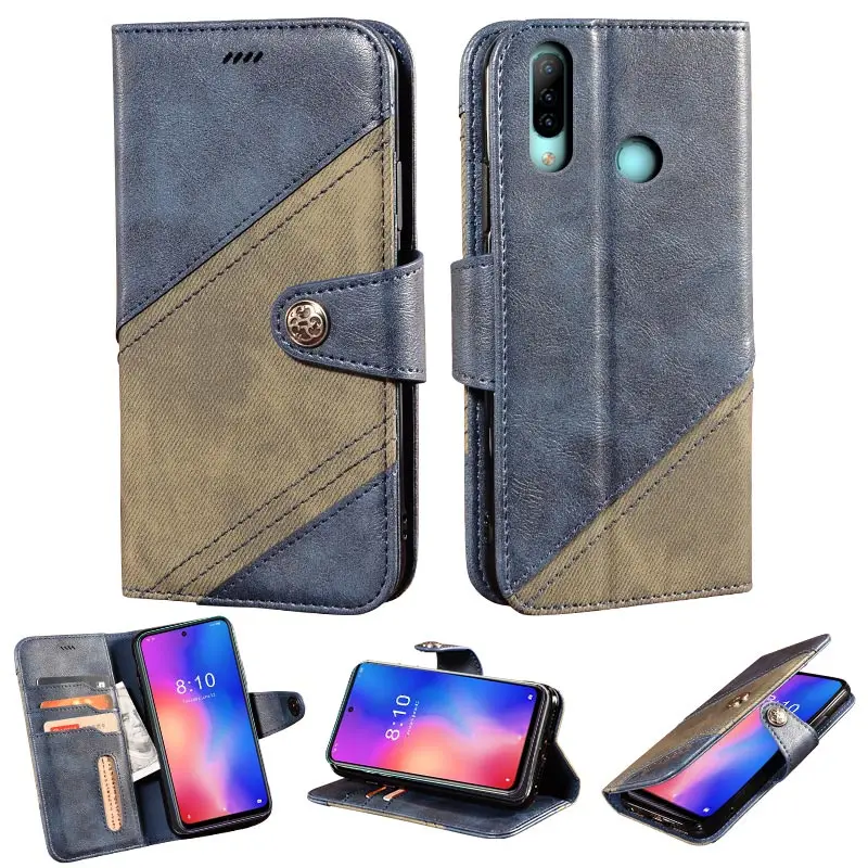 

Чехол для телефона Homtom P30 Pro book wallet, кожаный чехол с откидной крышкой, ударопрочный чехол на Homtom P30 Pro, корпус 360