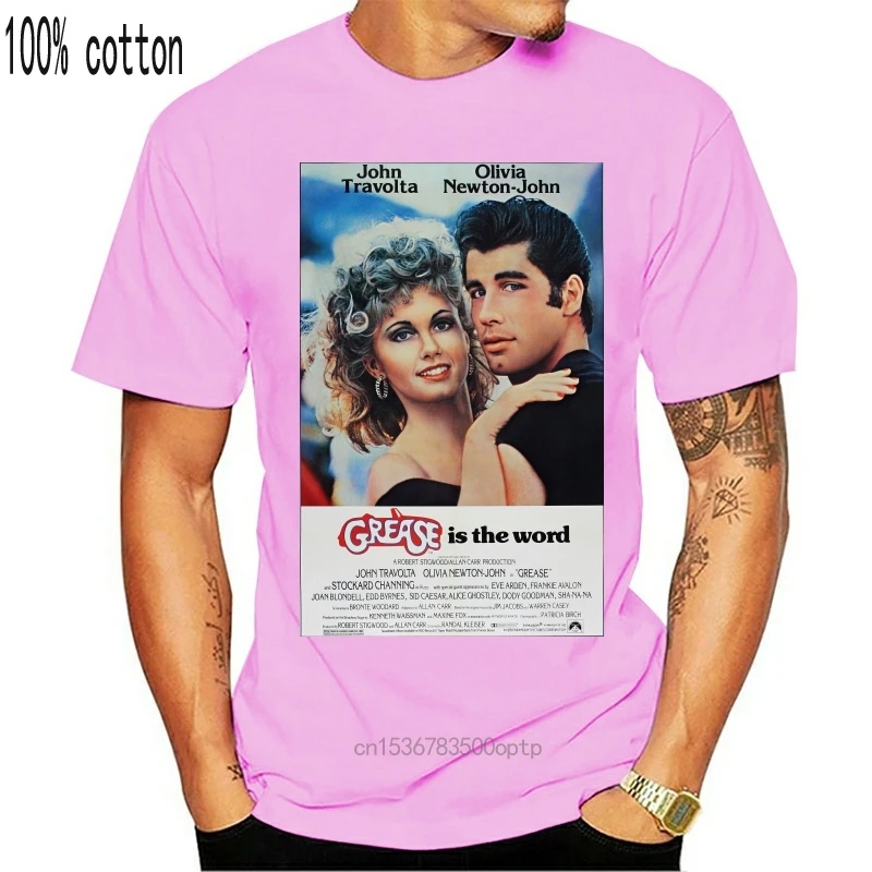 Смазка крутая комедия 70-х годов Винтаж классическое кино постер веером Футболка