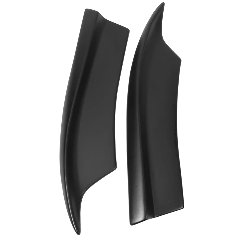 2Pcs Rear Bumper Lip Splitter Winglet Apron for 2015-2019 Dodge Charger Srt Black |