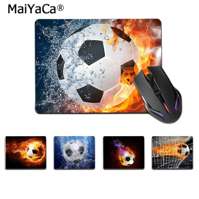 

Maiyaca высокое качество горящий огонь футбол мяч под заказ игровой коврик для мыши для ноутбука Топ продаж оптом игровой коврик мышь