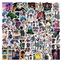 103052pcs gorillaz music band anime stickers car suitcase phone laptop kids toys diy luggage stickers home decor stickers