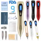 Лазерный инструмент для удаления родинок, с ЖК-дисплеем, средство для удаления бородавок градусов