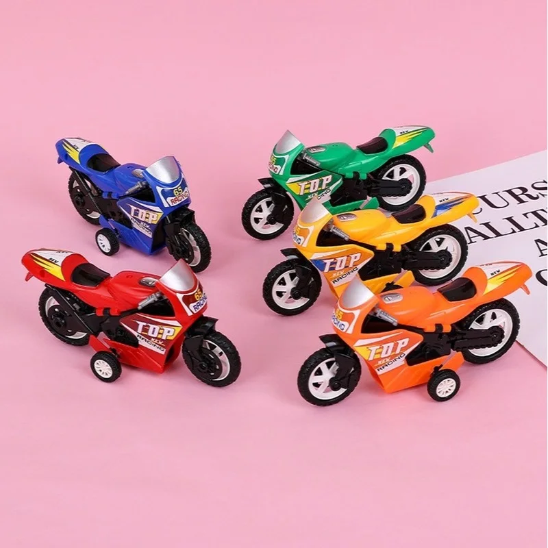 

HC03 Hot Motorcycle Children's Toys Mini Cute Inertia Motorcycle Mini Return Cars Small Gift Puzzle Back To The Future Toys