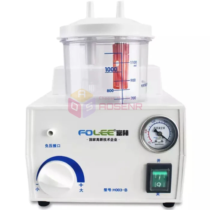 220V стоматологический Вакуумный Блок Всасывания мокроты поршневой насос