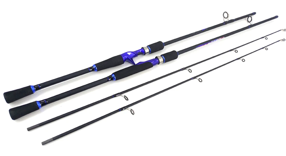 Carbon Spinning Fishing Rod M Power Hand Fishing Tackle Lure Rod Lure Wt:50-100lb Heave Strong Boat 2.7m Winter fishing