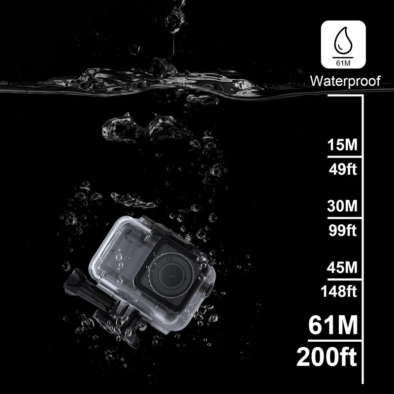 Водонепроницаемый защитный чехол для экшн-камеры DJI Osmo глубина до 61 м |