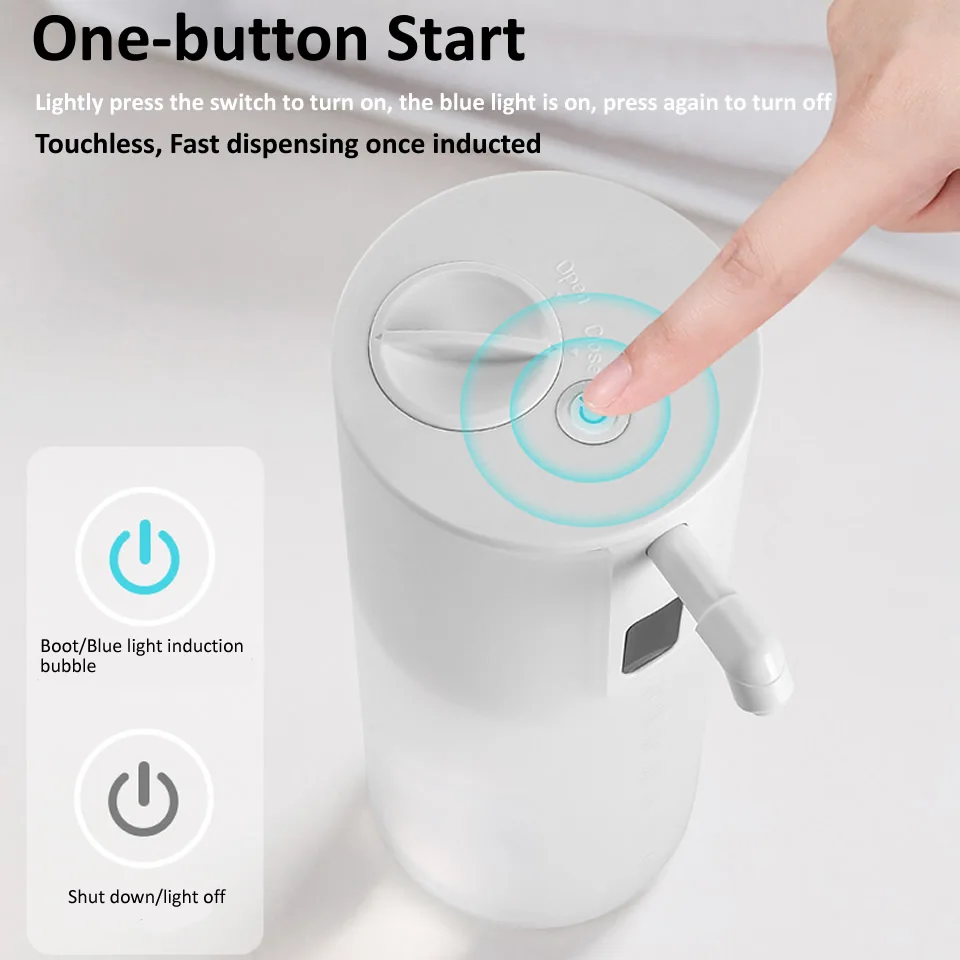 Touchless Automatic Soap Dispenser Battery Power Smart Foam Machine Infrared Sensor Hand Sanitizer | Обустройство дома