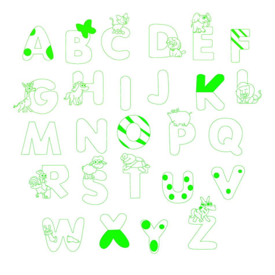 GJCrafts слова Штампы Алфавит металла резки для изготовления карт Скрапбукинг