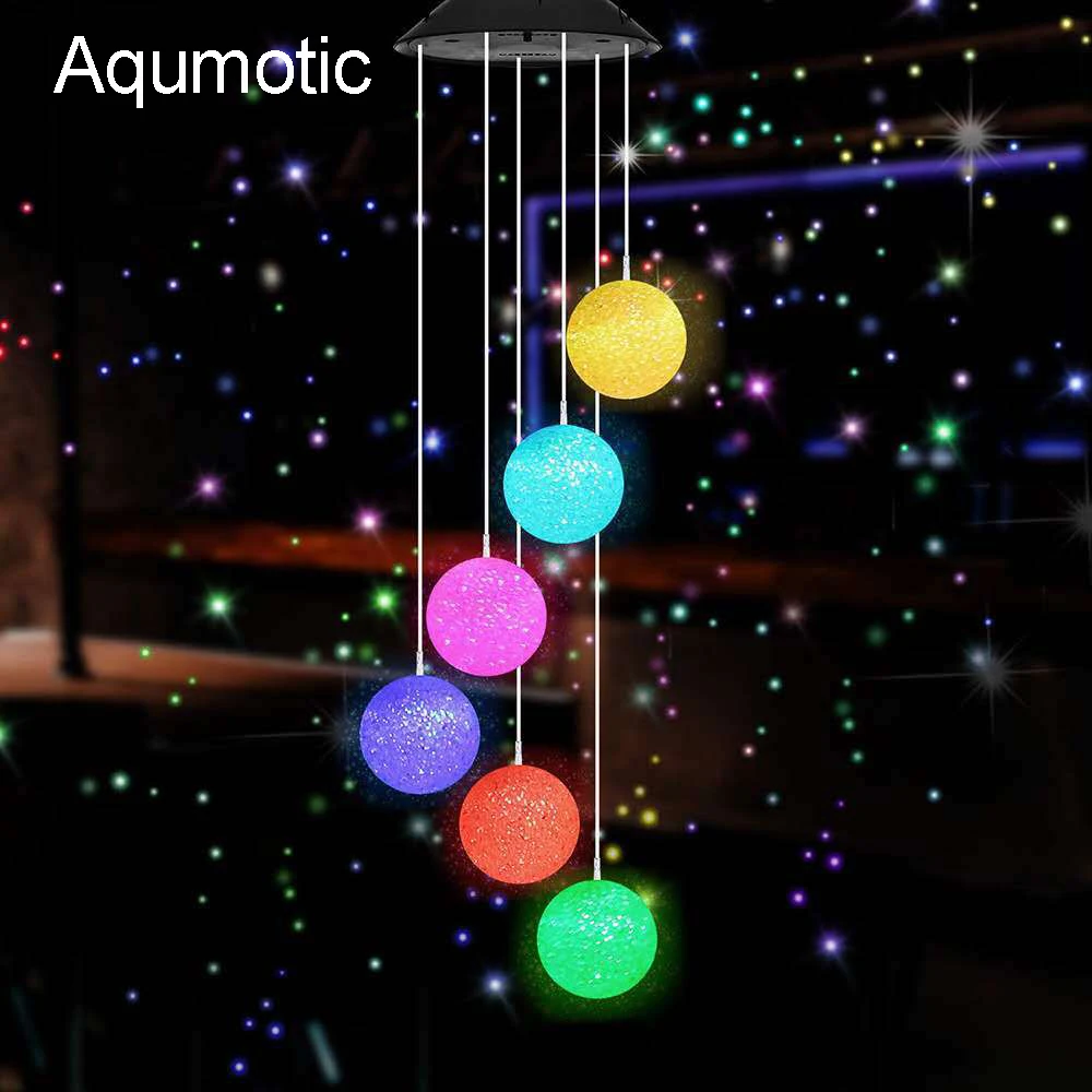 

Aqumotic Solar Hanging Lights Solar-powered Garden Night Light Door Eaves Balcony Decoration Kids Room Illumination Neon Sign