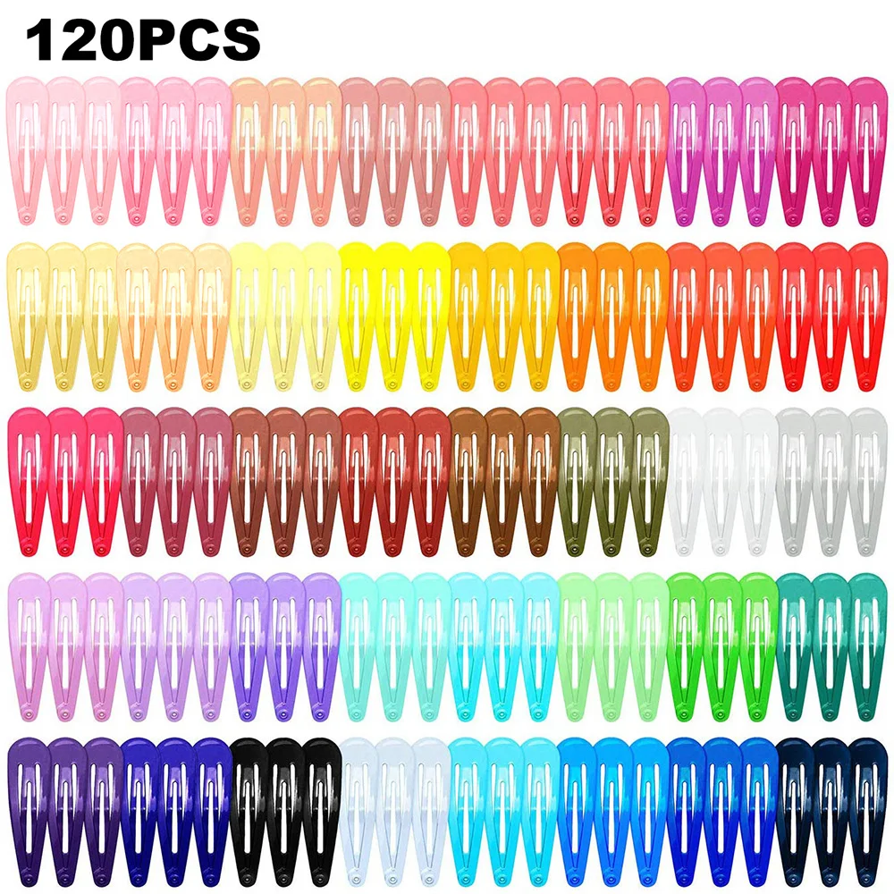 120 шт./компл. заколки для волос карамельного цвета девочек 40 цветов|Шпилька| |