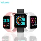 Смарт-часы Y68, цифровые, с фитнес-браслетом, пульсометром, Bluetooth, для iosAndroid