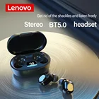 Беспроводные стереонаушники Lenovo XT91, Bluetooth 5,0, с микрофоном и шумоподавлением