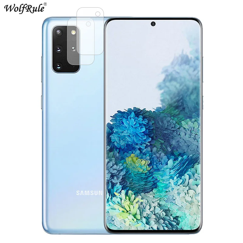 

2Pcs For Samsung Galaxy S20 Plus Camera Protector Flexible Fiber Glass For Samsung S20 Plus Back Camera Len Protective Film