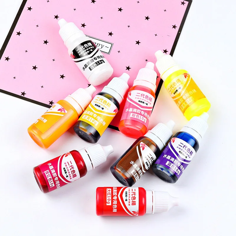 Горячая перламутровый пигментный порошок MICA Радуга УФ эпоксидная смола для DIY