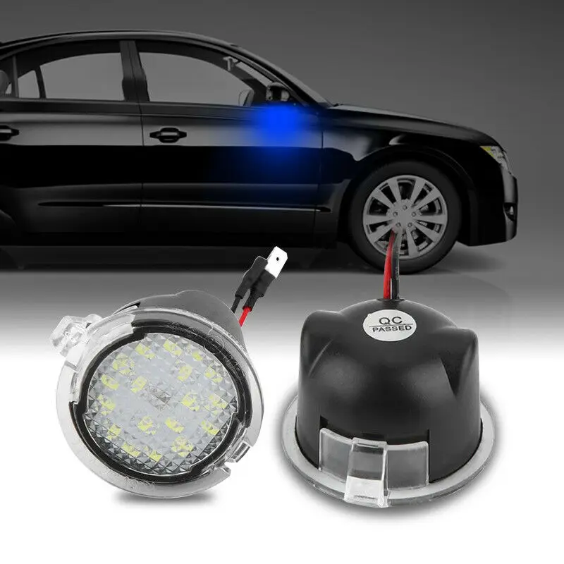 12V боковые зеркальные огни замена лампы светодиодный лужа для Ford F150 Edge Fusion aurus