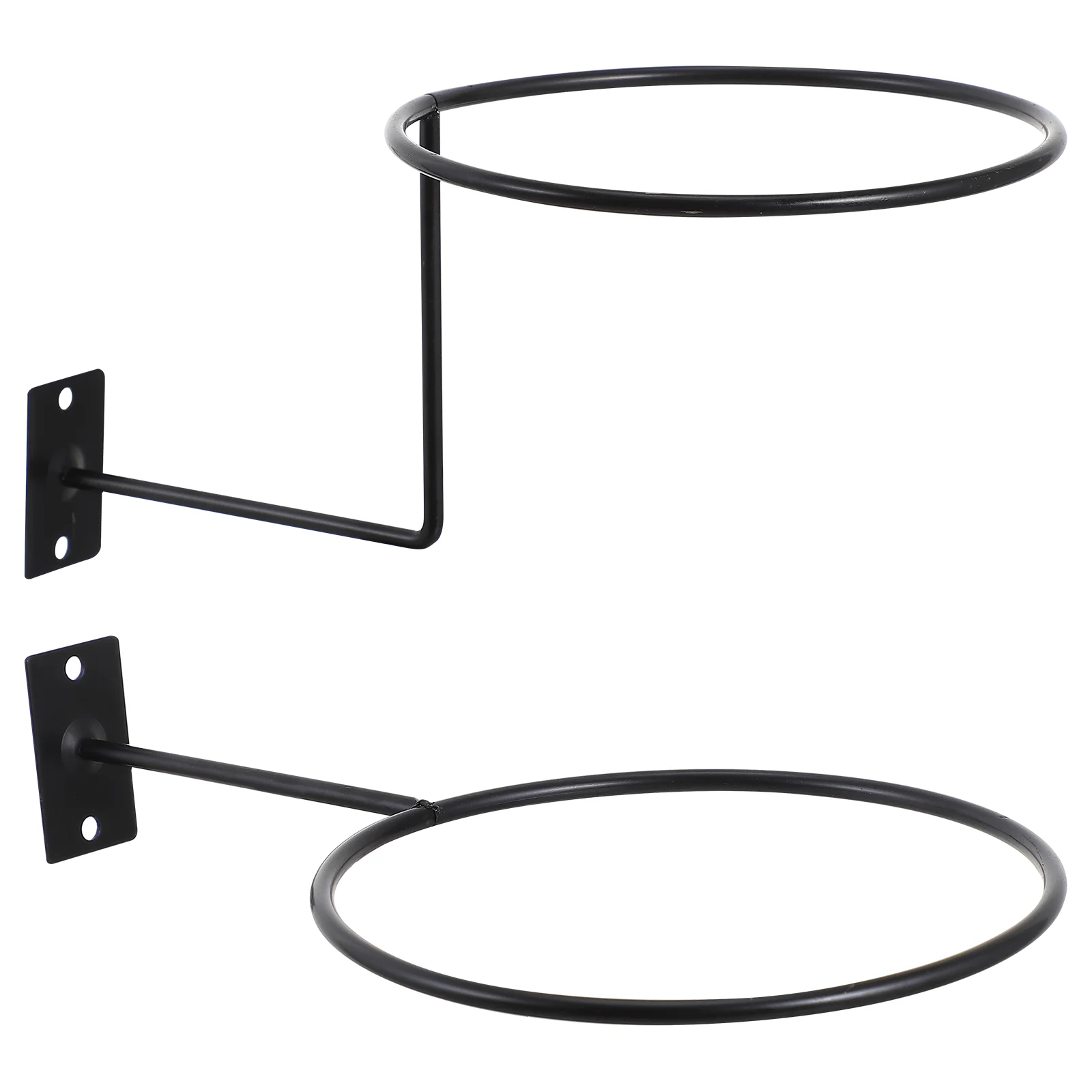 

2pcs Iron Wall Mount Rack Display Holder Display Rack with Screws