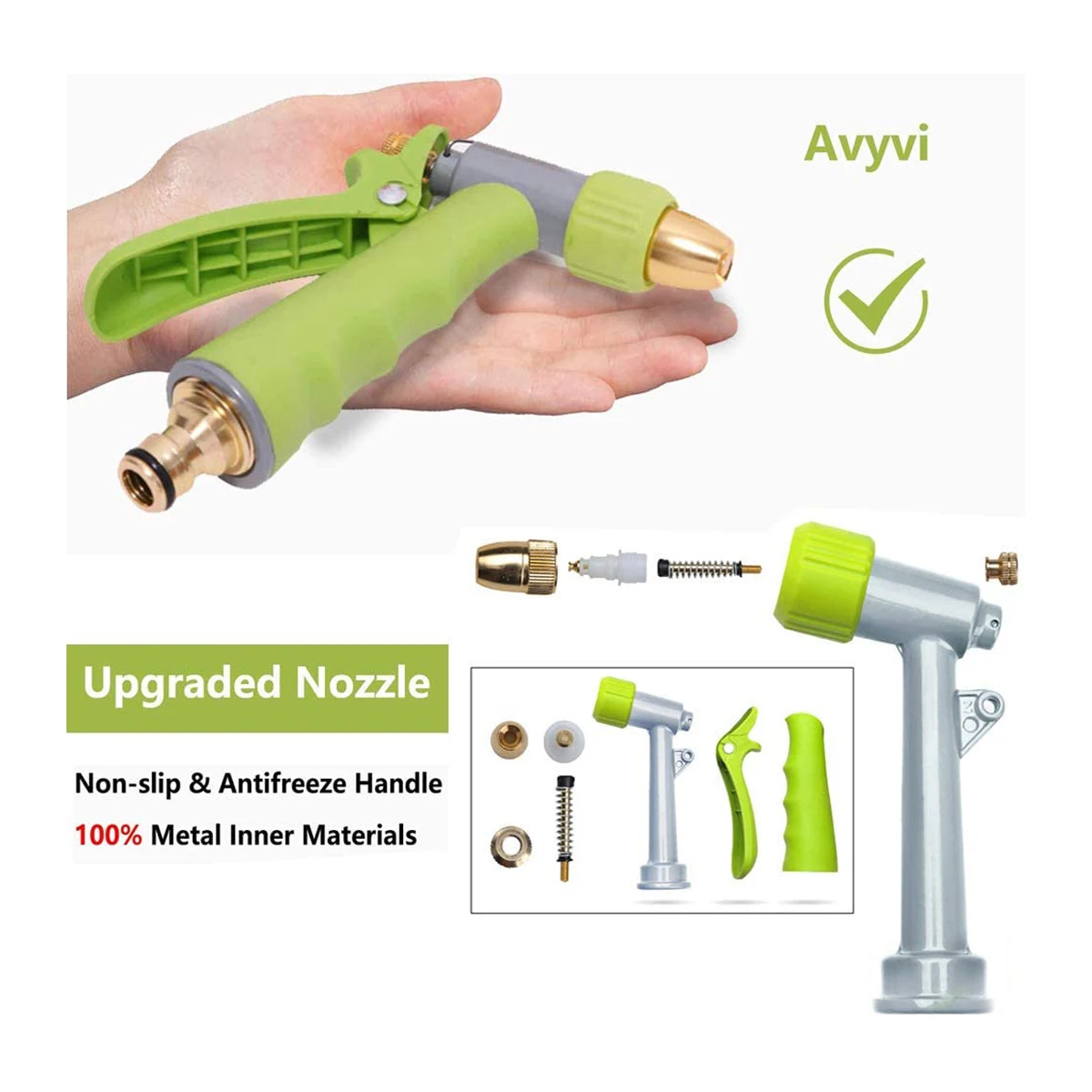 Распылительная насадка для садового шланга со шлангом разъемы свободного кроя