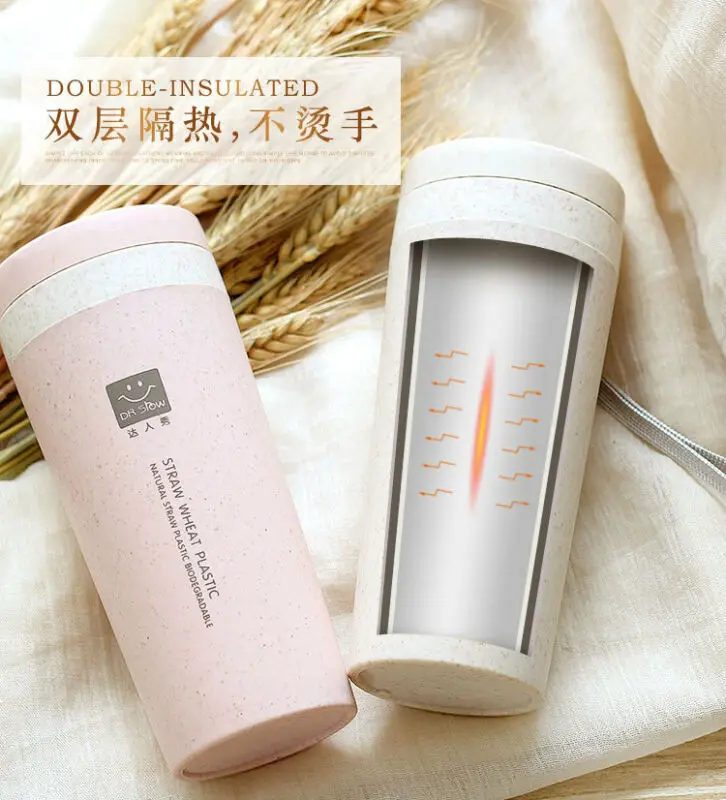 300 мл термос чашка для путешествий на открытом воздухе школьные кофейный бутылка