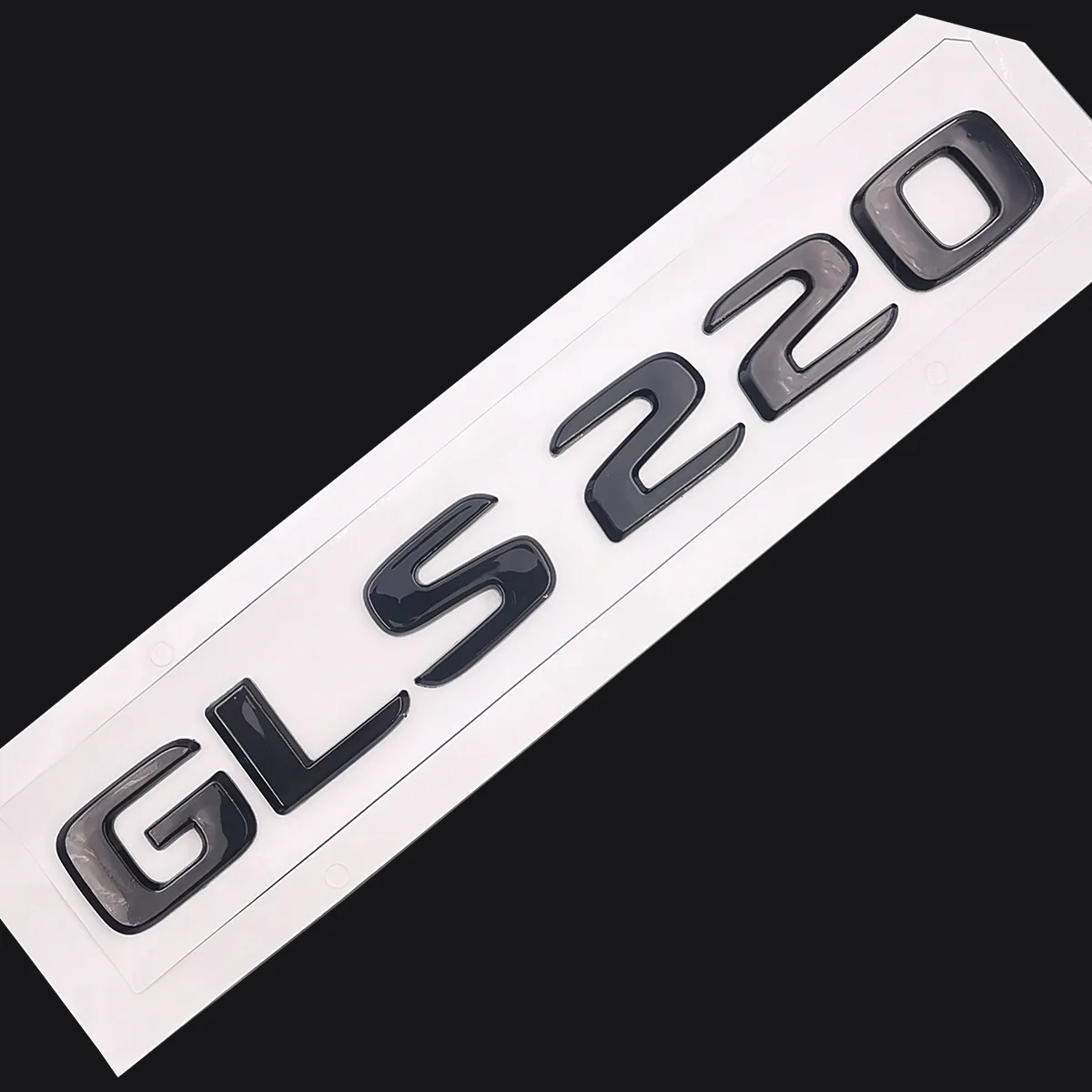 Оригинальный размер 1:1 Автомобильная эмблема заднего хвоста цифры буквы