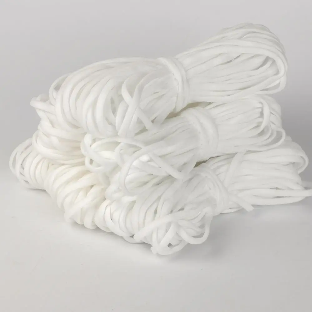 Плетеная резинка для шитья сделай сам эластичная лента 10 м 4 мм высокоэластичная